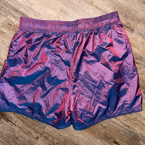 Nike • Metallic Purple Logo Patch Boxing Shorts - Picture 12 of 15